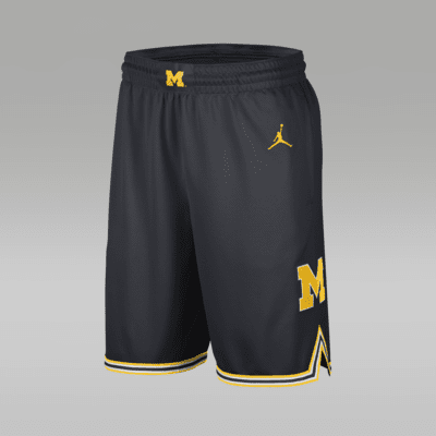 Jordan College Michigan Men s Replica Basketball Shorts. Nike